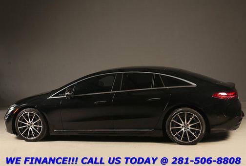 Obsidian Black Metallic 2022 Mercedes-Benz EQS 450+ 4MATIC