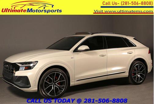 Vicuna Beige Metallic 2021 Audi Q8 55 Premium Plus