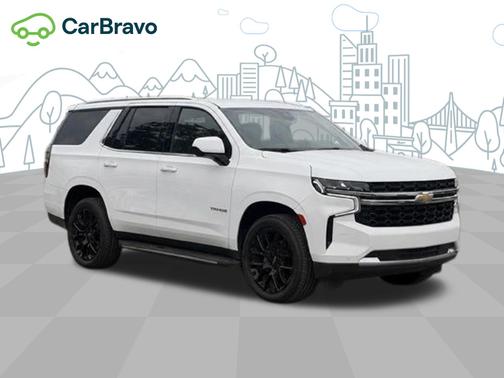 Summit White 2023 Chevrolet Tahoe LS