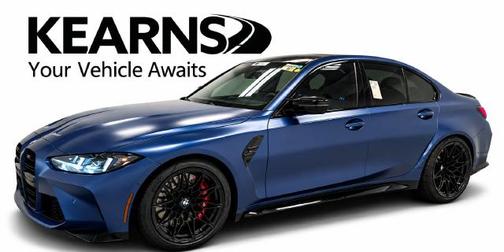 Frozen Portimao Blue Metallic 2025 BMW M3 Competition xDrive