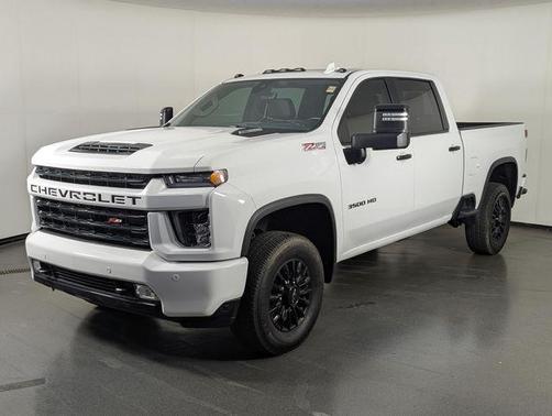 Summit White 2022 Chevrolet Silverado 3500 LTZ