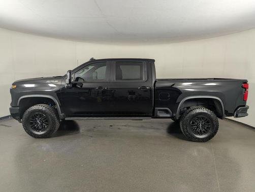 Black 2025 Chevrolet Silverado 2500 Crew Cab, Standard Bed, ZR2, 4WD
