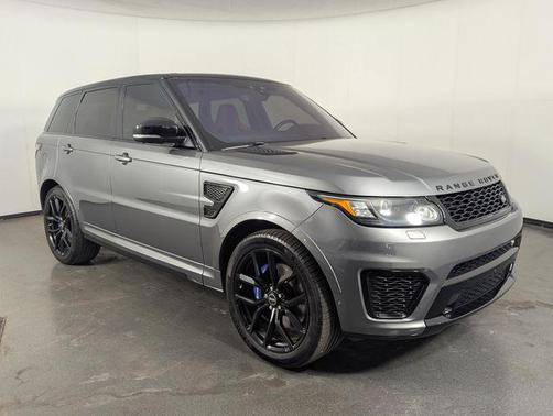 Gray 2017 Land Rover Range Rover Sport 5.0L Supercharged SVR