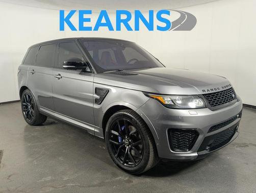 Gray 2017 Land Rover Range Rover Sport 5.0L Supercharged SVR