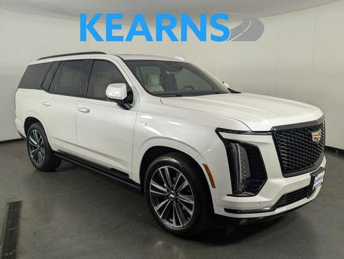 Crystal White Tricoat 2025 Cadillac Escalade Sport