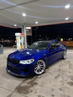 Marina Bay Blue Metallic 2020 BMW M5 Competition
