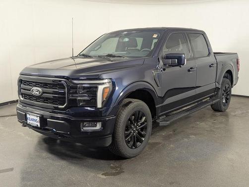 Antimatter Blue Metallic 2024 Ford F-150 Lariat