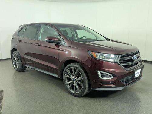 Burgundy Velvet Metallic Tinted Clearcoat 2018 Ford Edge Sport