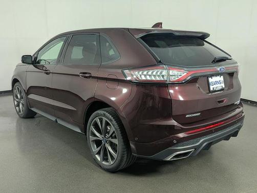 Burgundy Velvet Metallic Tinted Clearcoat 2018 Ford Edge Sport