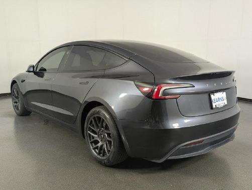 Gray 2025 Tesla Model 3 Long Range