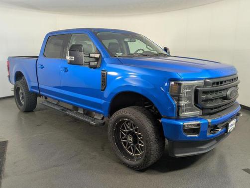 Velocity Blue Metallic 2021 Ford F-350 Lariat