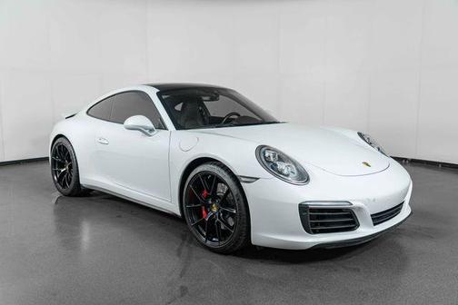White 2018 Porsche 911 Carrera 4S
