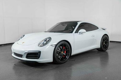 White 2018 Porsche 911 Carrera 4S