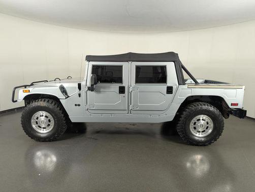 Gray 2003 Hummer H1 Open Top