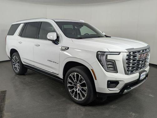 Summit White 2025 GMC Yukon Denali