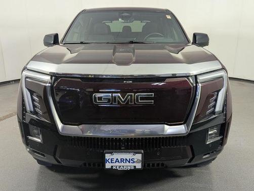 Burgundy 2025 GMC Sierra EV Extended Range Denali