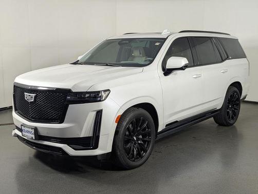 Crystal White Tricoat 2023 Cadillac Escalade Sport Platinum