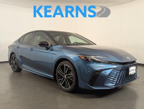 Blue 2025 Toyota Camry XSE