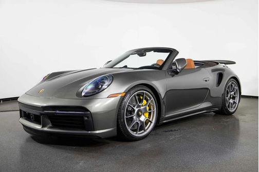 Aventurine Green Metallic 2023 Porsche 911 Turbo S