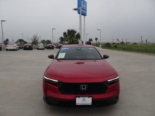 Radiant Red Metallic 2025 Honda Accord Hybrid