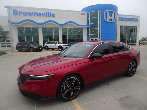 Radiant Red Metallic 2025 Honda Accord Hybrid