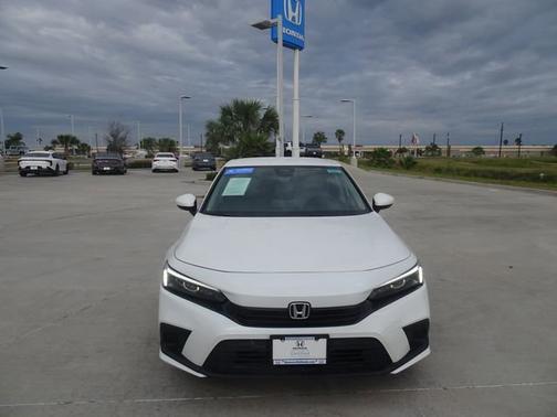 Platinum White Pearl 2024 Honda Civic