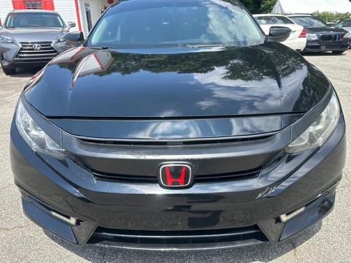 Black 2017 Honda Civic EX