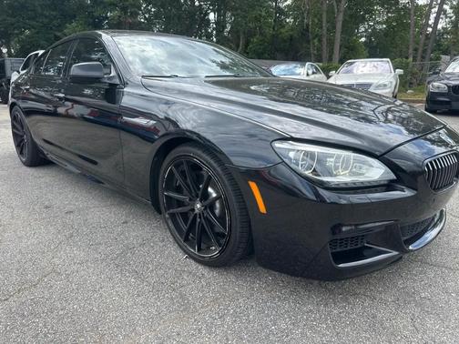 Black 2015 BMW 640 Gran Coupe 4dr Sdn 640i RWD Gran Coupe