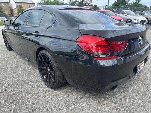 Black 2015 BMW 640 Gran Coupe 4dr Sdn 640i RWD Gran Coupe