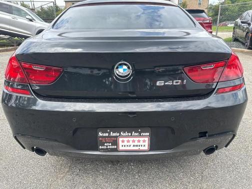 Black 2015 BMW 640 Gran Coupe 4dr Sdn 640i RWD Gran Coupe