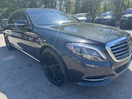 Black 2015 Mercedes-Benz S-Class S550