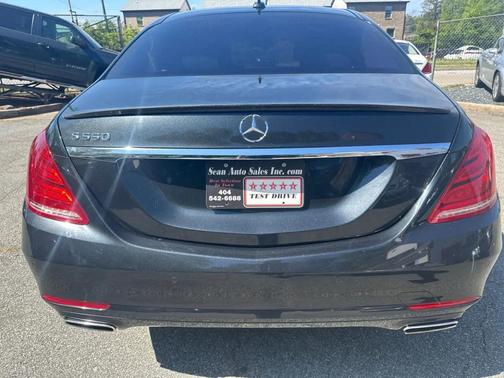 Black 2015 Mercedes-Benz S-Class S550