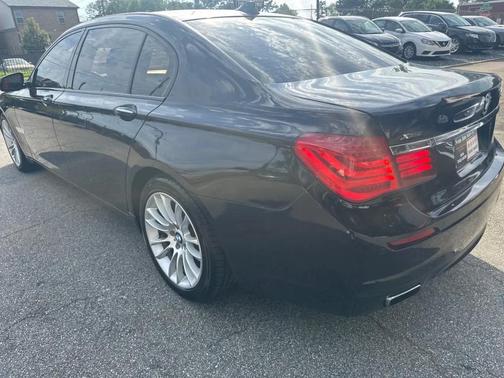 Blue 2014 BMW 750 Li xDrive