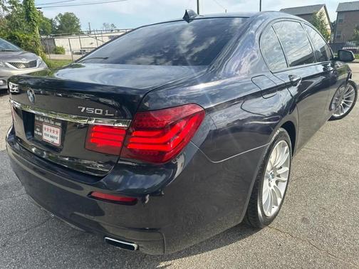 Blue 2014 BMW 750 Li xDrive
