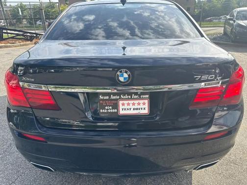 Blue 2014 BMW 750 Li xDrive