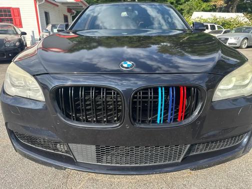 Blue 2014 BMW 750 Li xDrive