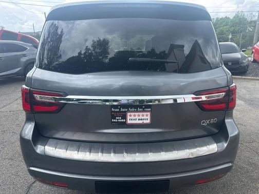 Graphite Shadow 2021 INFINITI QX80 Luxe