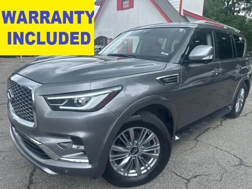 Graphite Shadow 2021 INFINITI QX80 Luxe