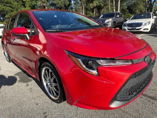 Barcelona Red Metallic 2020 Toyota Corolla LE
