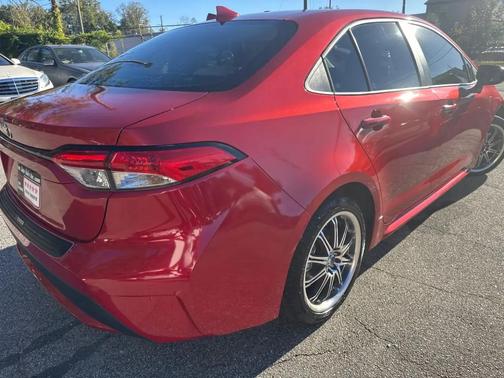 Barcelona Red Metallic 2020 Toyota Corolla LE
