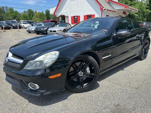 Black 2011 Mercedes-Benz SL-Class SL550