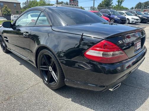 Black 2011 Mercedes-Benz SL-Class SL550