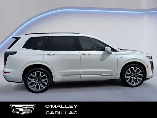 Crystal White Tricoat 2024 Cadillac XT6 Sport AWD