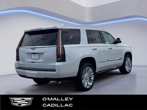 Crystal White Tricoat 2020 Cadillac Escalade Platinum