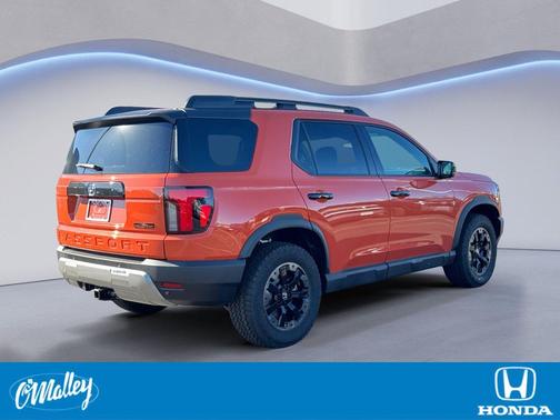 Sunset Orange 2026 Honda Passport AWD TrailSport Elite