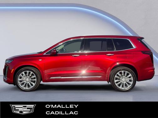 Radiant Red Tintcoat 2023 Cadillac XT6 Premium Luxury AWD