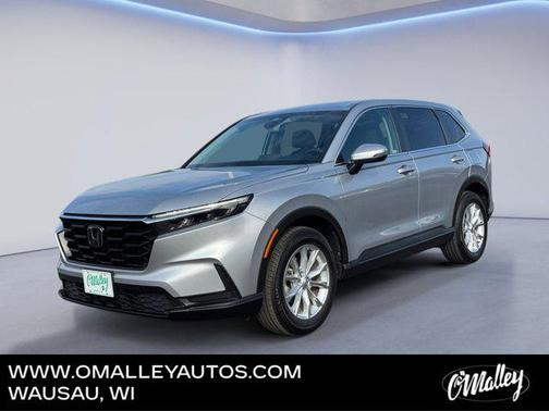 Solar Silver Metallic 2025 Honda CR-V EX AWD