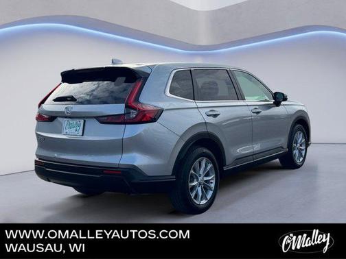 Solar Silver Metallic 2025 Honda CR-V EX AWD