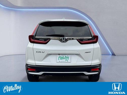 Platinum White Pearl 2022 Honda CR-V AWD EX