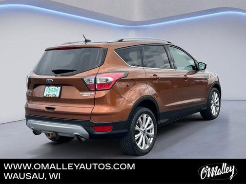 ORANGE 2017 Ford Escape Titanium